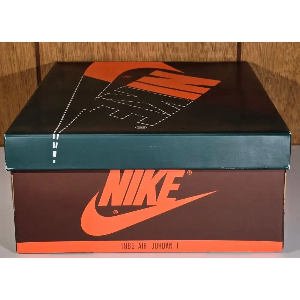 SHOEBOX ONLY - Nike Air Jordan 1 Retro High OG Black Archaeo Brn Sz 5 DH3097-001